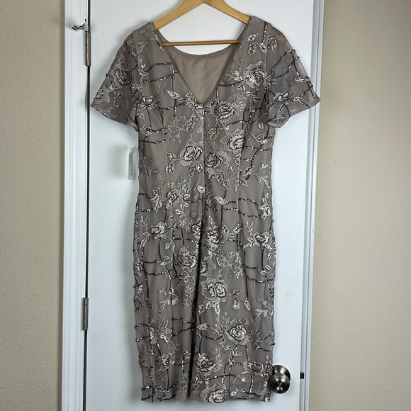 Alex Evenings Sequin Sheath Dress - Picture 4 of 11